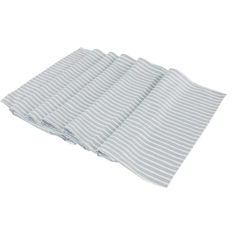 Stripe Everyday Design Table Runner, Green, 72" x 16"