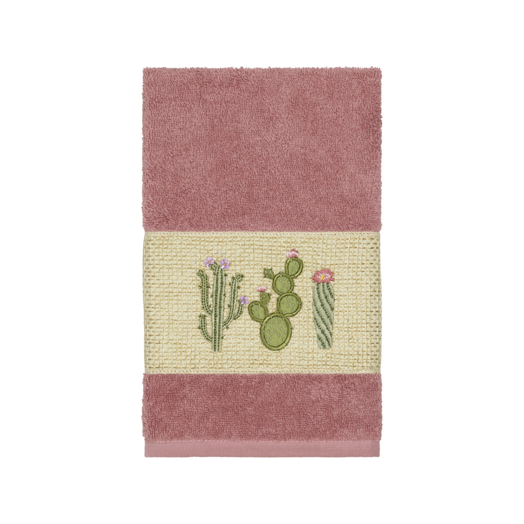 Mila Embellished Turkish Cotton Hand Towel Linum Home Textiles 