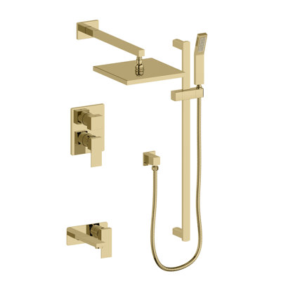 ZLINE Bliss Shower System with 16" Oversized Shower Head