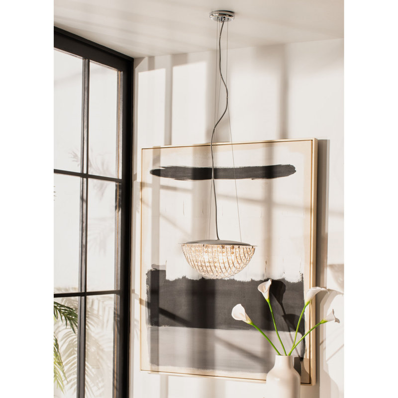 Meagan 5 - Light Geometric Chandelier
