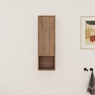 12'' Single Bathroom Storage With Soft Close Door