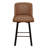 Brown 26"H Swivel Counter Height Bar Stools for Kitchen Island-1329351066-1329351070-1324486559