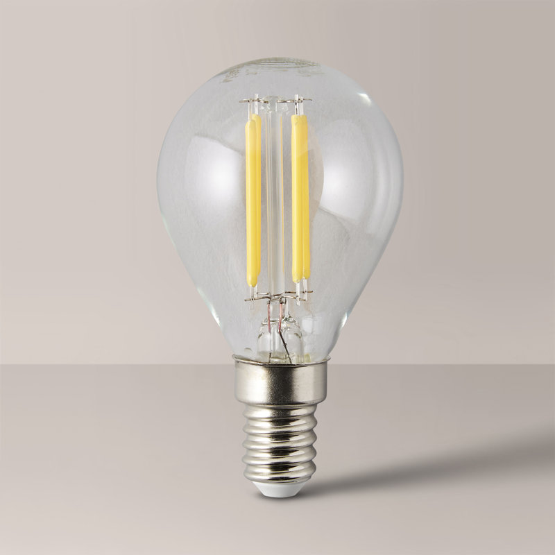 Ahmand 4W E14 LED Globe Light Bulb Amber, 3000