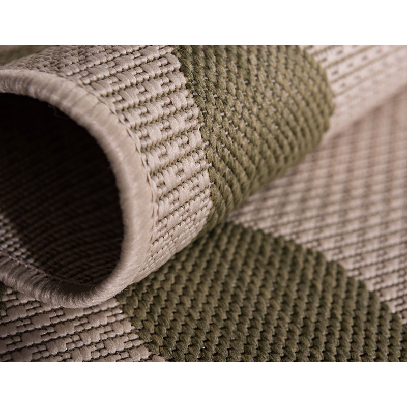 Outdoor Veranda Area Rug Vines Color, Rectangle 2'2" x 3'