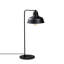 Lampe de table de style industriel, corps en métal noir, 21,7 po x 11,8 po | Hauteur: 21,7 pouces, diamètre de la plaque de base: 6,7 pouces | Douille E27 (40 W maximum) | Conception scandinave moderne pour la décoration de la maison et du bureau, indice de protection IP20-2041291622
