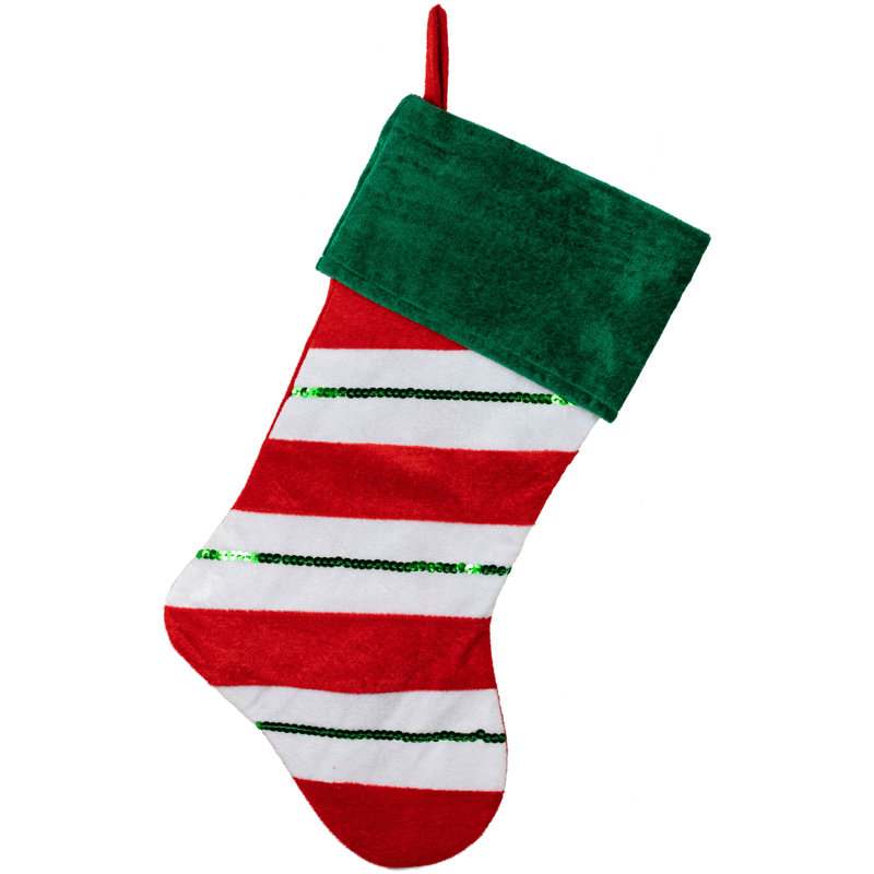 Chaussette de Noël 18 po, Vert