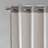 Printed Heathered Blackout Grommet Top Curtain Panel-102559856-102559861