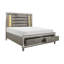 Ensemble de chambre à coucher grand lit 4 pièces-376289686