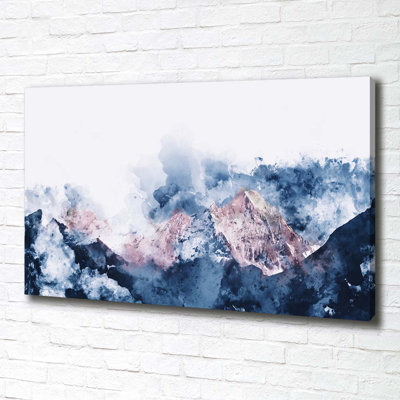 Mountain Range - Wrapped Canvas Print