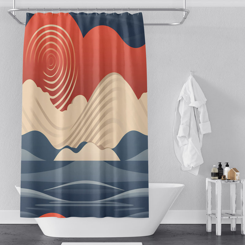 Rideau de douche Tufnell, H 93 po x l 70 po