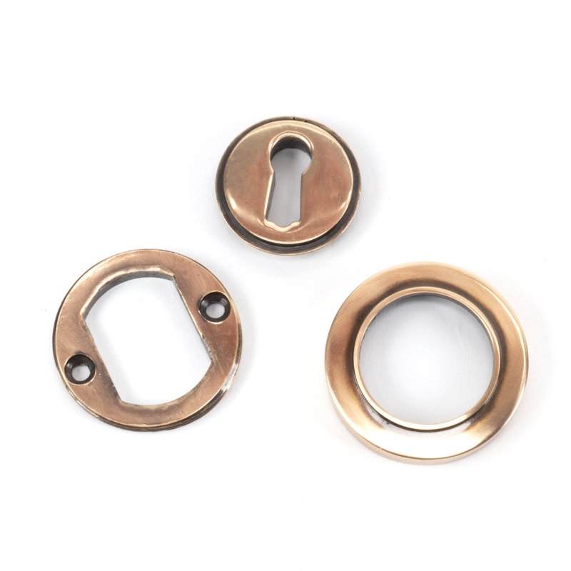 Escutcheon Door Accessory, Polished Bronze