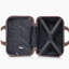 14 "/ 20" 2 pièces / ensemble dans un bagage à roulettes en ABS, avec serrure à combinaison et ouverture avant, étui à cosmétiques 14 "-123798878