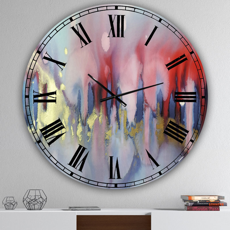 Horloge murale surdimensionnée Chinook, Moyen