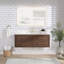 Meuble-lavabo simple mural 55 po avec plateau en quartz Calacatta Cristo-2023350454