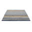 Striped Area Rug in Blue/Ivory/Gray-76019435