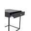 Naumann 43cm W Metal Bedside Table-1597321712