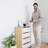 Lira Premium Wooden Dresser for Bedroom - Solid Wooden Frame, 4 Spacious Sag-Proof Fabric Drawers with Sleek Metal Handles - Premium & Durable Storage Solution for Your Home-2063404360-2067706482