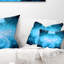 Coussin lombaire à motif lombaire d’univers à motif floral