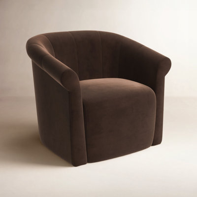 Swivel Barrel Chair