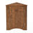 Triangle Bathroom Storage Cabinet with Adjustable Shelves-287421473