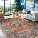 Koressa Washable Oriental Indoor Rug