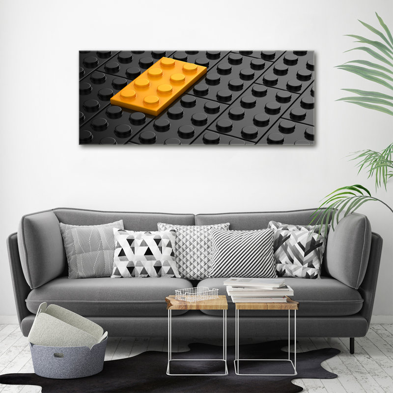 Lego Bricks - Wrapped Canvas Print