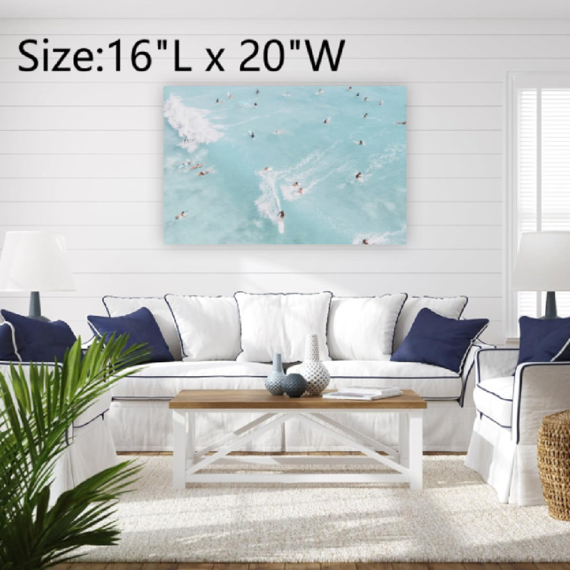 Thème de décor moderne moderne BCBG, art mural sans cadre, 16 x 20