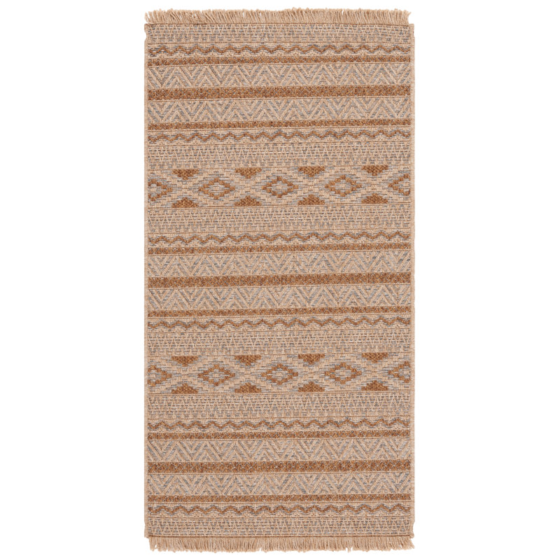 Tapis 152 gris / brun, Tapis de couloir 2 pi 2 po x 8 pi