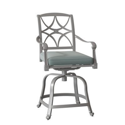 Wiltshire Powder Coated Aluminum Outdoor Stool