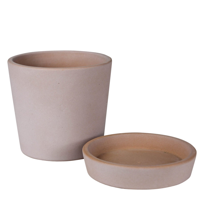 Cache-pot Aneri Blush, H 4,75 po x l 4,75 po x P 4,75 po