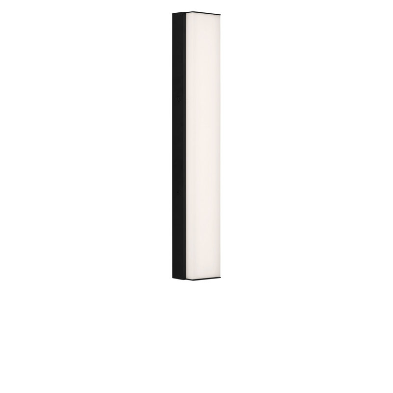 Meuble-lavabo à DEL, H 3 po x l 18 po x P 1,87 po, Nuit noire