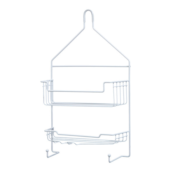 Wayfair Basics® Betterton Medium 2-Tier Rust-Proof Plastic Hanging Shower  Caddy & Reviews