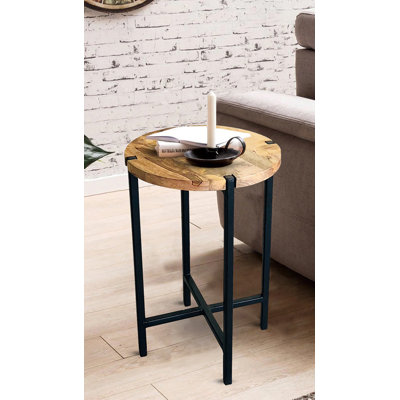Carson Pedestal End Table