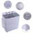 Winado 5.5 cu. ft. High Efficiency Portable Washer & Dryer Combo in with Child Safety Lock