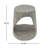 Hollow Side Table, Wood-Like Texture-1229037649-1229037612