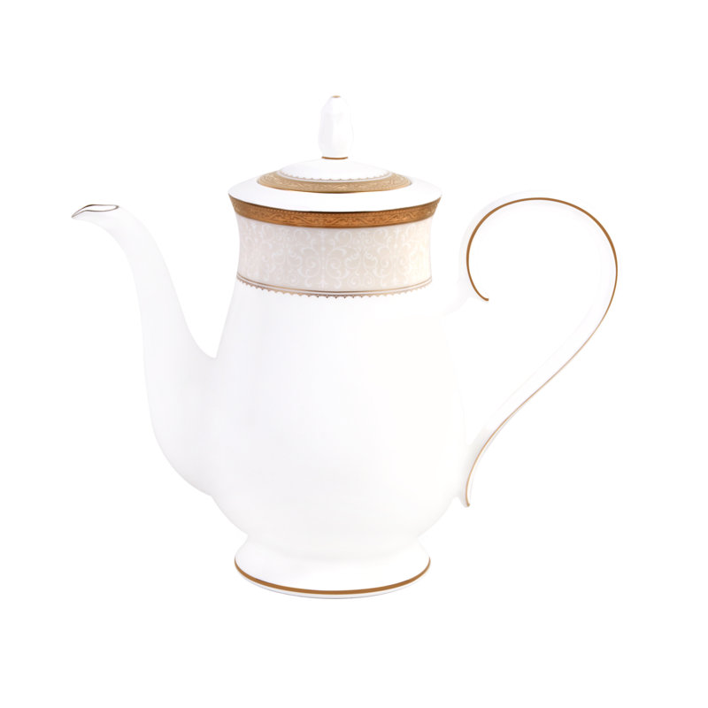Cafetière 6 tasses Noritake Odessa Cobalt, Doré