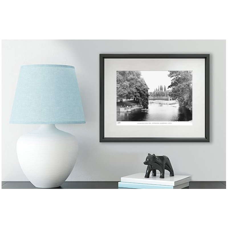Leamington Spa, Jephson Gardens C1955 by Francis Frith - Single Picture Frame Print, 60cm H x 80cm W x 2.3cm D