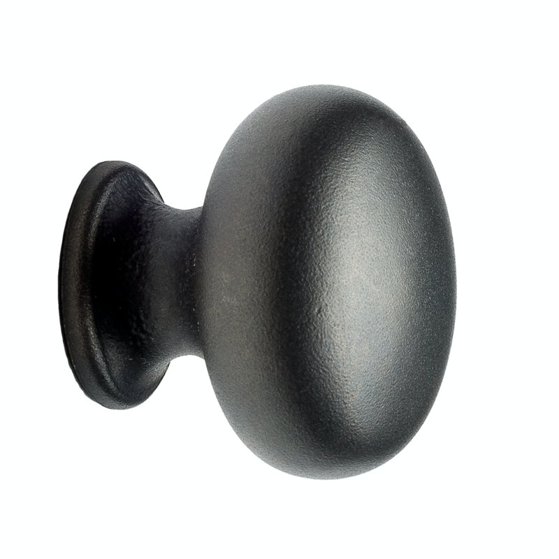 Plymouth Bronze Mushroom Knob, Silicon Bronze Dark