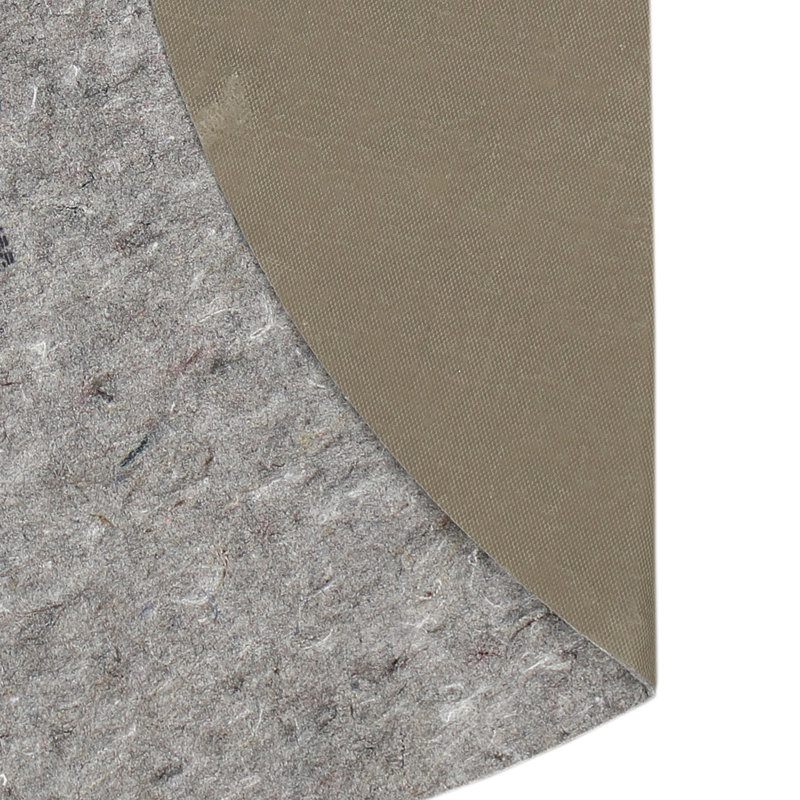 Bottoroff Dual Surface 0.25" Non Slip Rug Pad, Round 8'