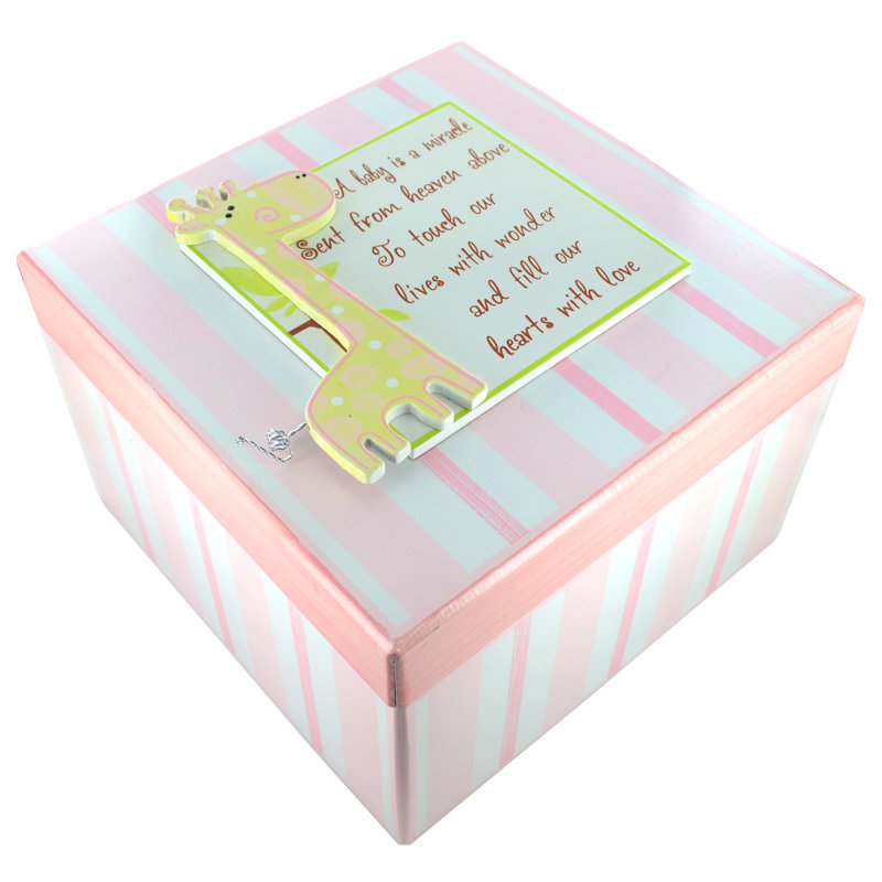 Winbush Handmade Wooden Memory Box
