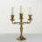Hamptons 10.25'' H Metal Tabletop Candelabra