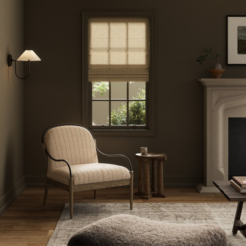 Demi Chair, Lavon Flint Linen Blend