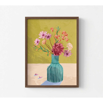 Wilderflowers, reproduction d'art: aquarelle botanique