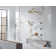 Litze® Handheld Shower Head with Slide Bar and H2OKinetic® Technology