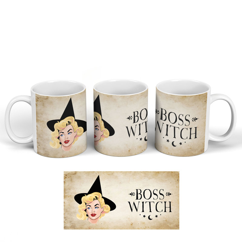 Boss Witch Humour Ceramic Classic Mug