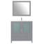 Ensemble de meuble-lavabo simple 36 "avec miroir -33559820