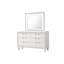 Commode Genoa G05790-D (sans miroir), blanc scintillant