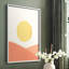Simple Boho Sun I, reproduction encadrée - bois massif-1140549335-1140549329