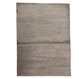 Embossed Gabbeh Wool Area Rug in Gray