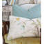 Housse et insert de coussin rectangulaire en coton Magnolia avec cordon